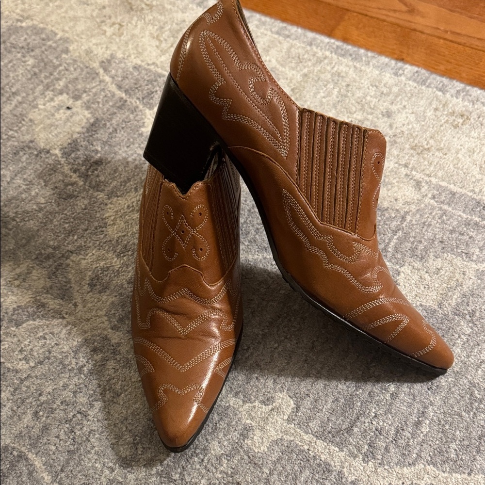 Vintage Warren Edward’s Western-Style booties